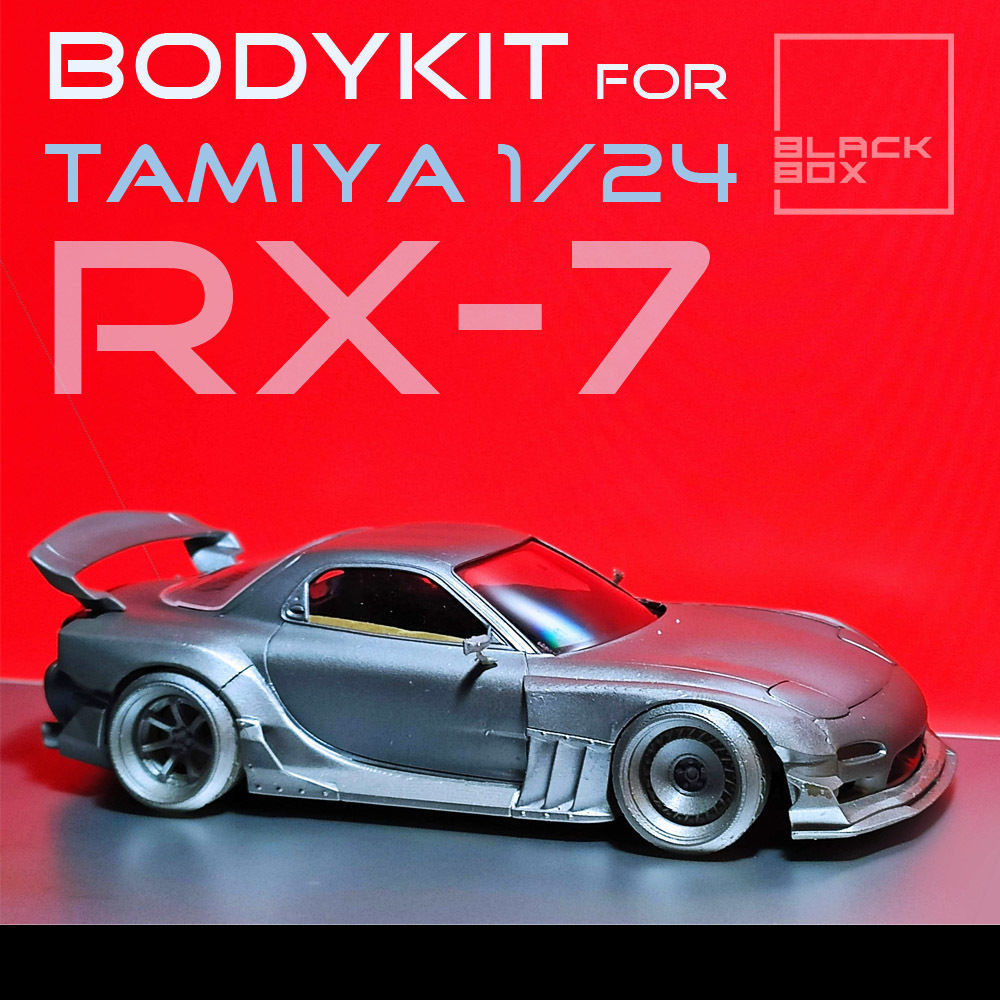 RX7 BB01 BODYKIT For tamiya 1-24
