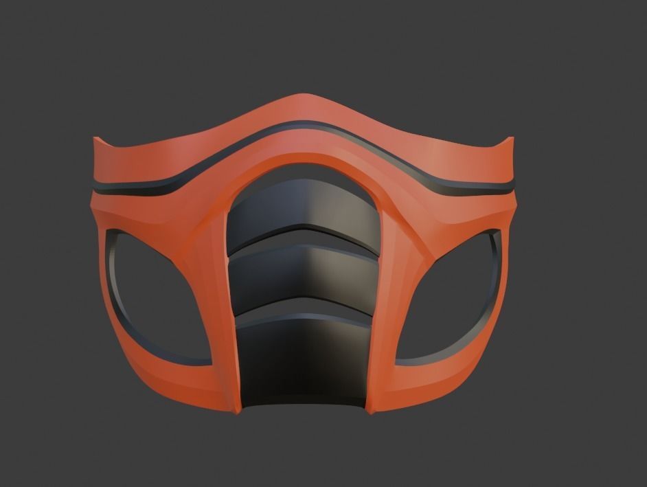 Chameleon mask from Mortal Kombat Armageddon 3D model 3D printable ...