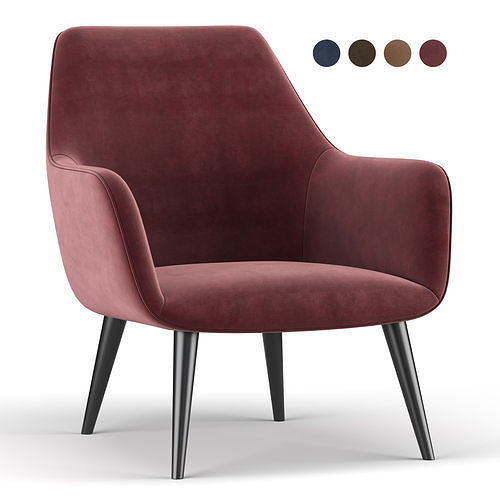 Jedediah 30 Armchair 3D model
