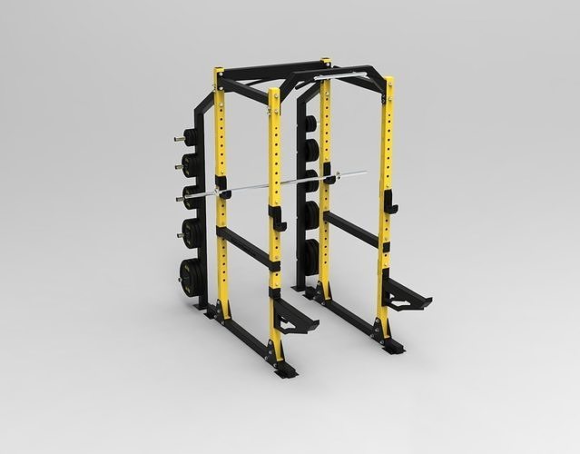 Power Rack 3D model | CGTrader