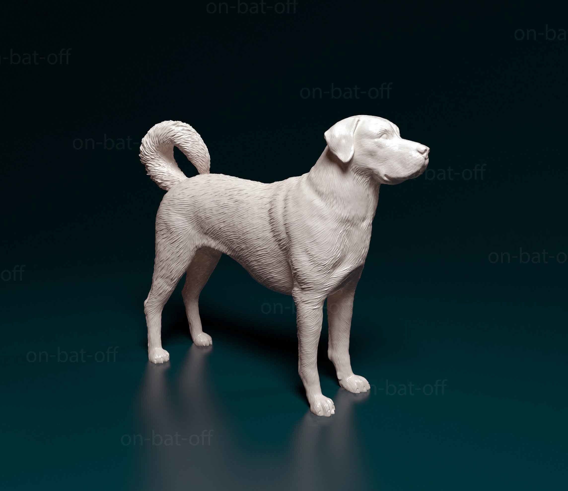 Kangal Shepherd Dog miniatures 3D printable model