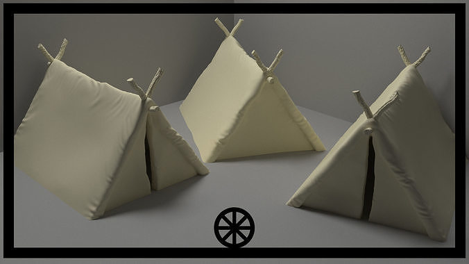 Fantasy tent 3D model 3D printable | CGTrader