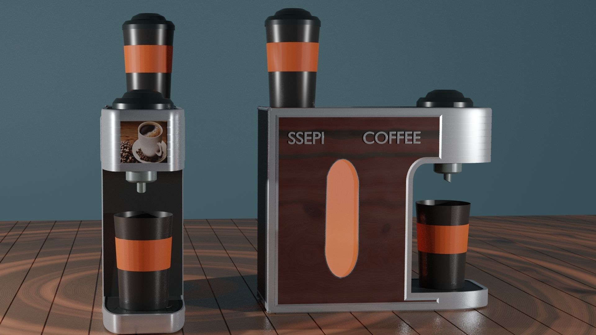 3D model realtime Coffee maker CGTrader
