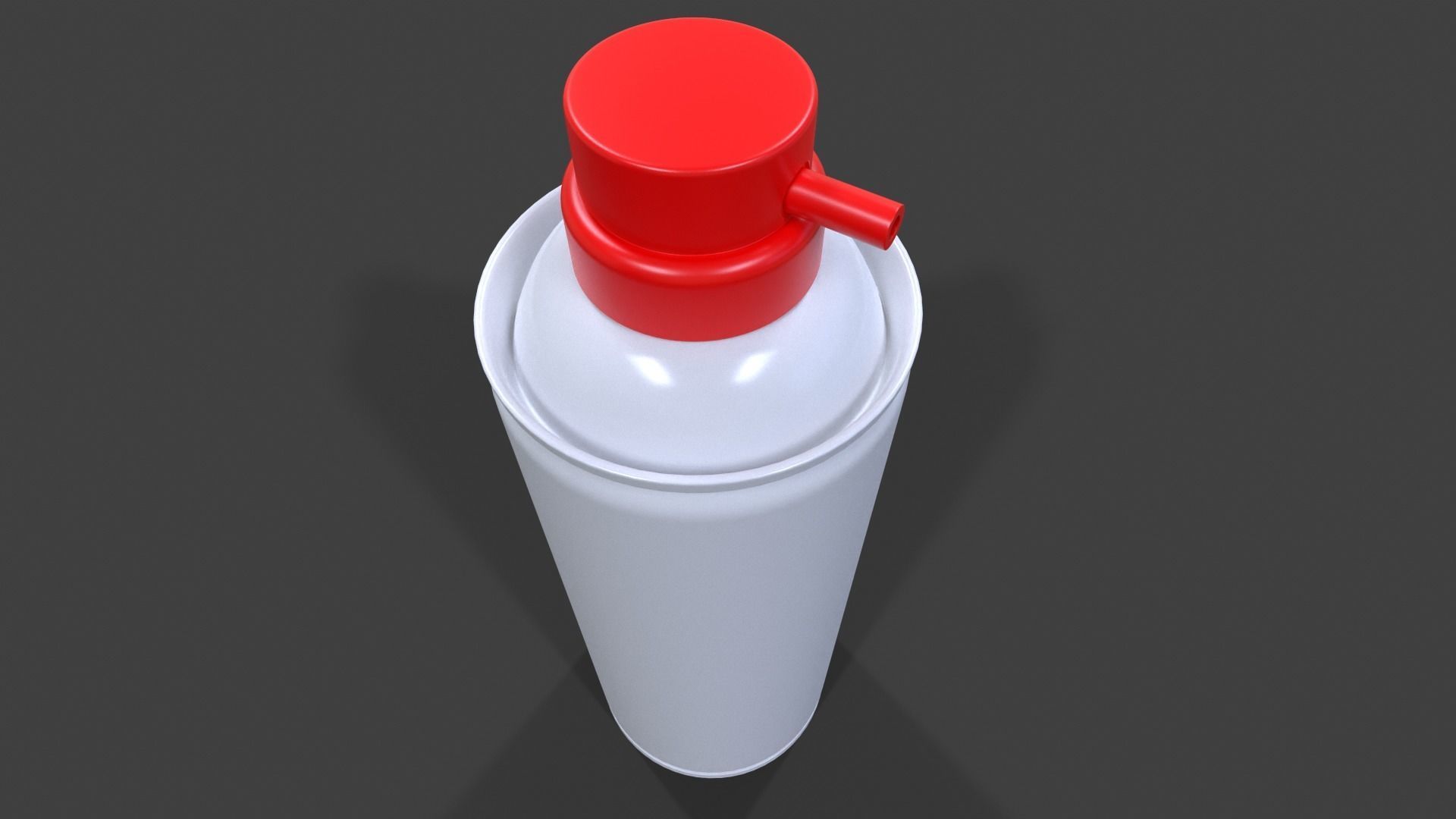 Compressed Air Can V02 High Poly 3D model CGTrader