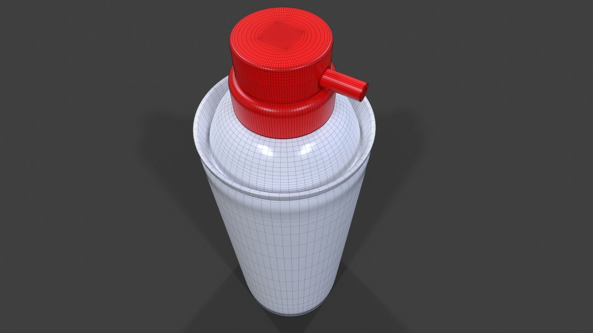 Compressed Air Can V02 High Poly 3D model CGTrader