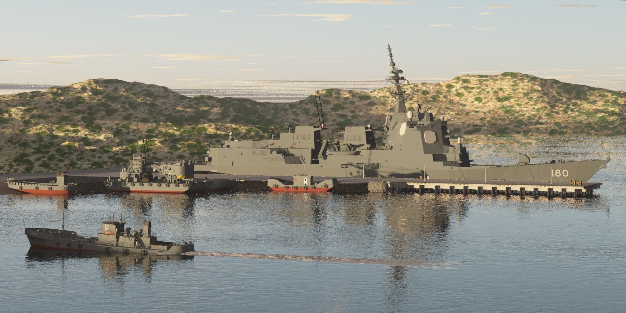 JMSDF DDG-180 HAGURO guided-missile destroyer