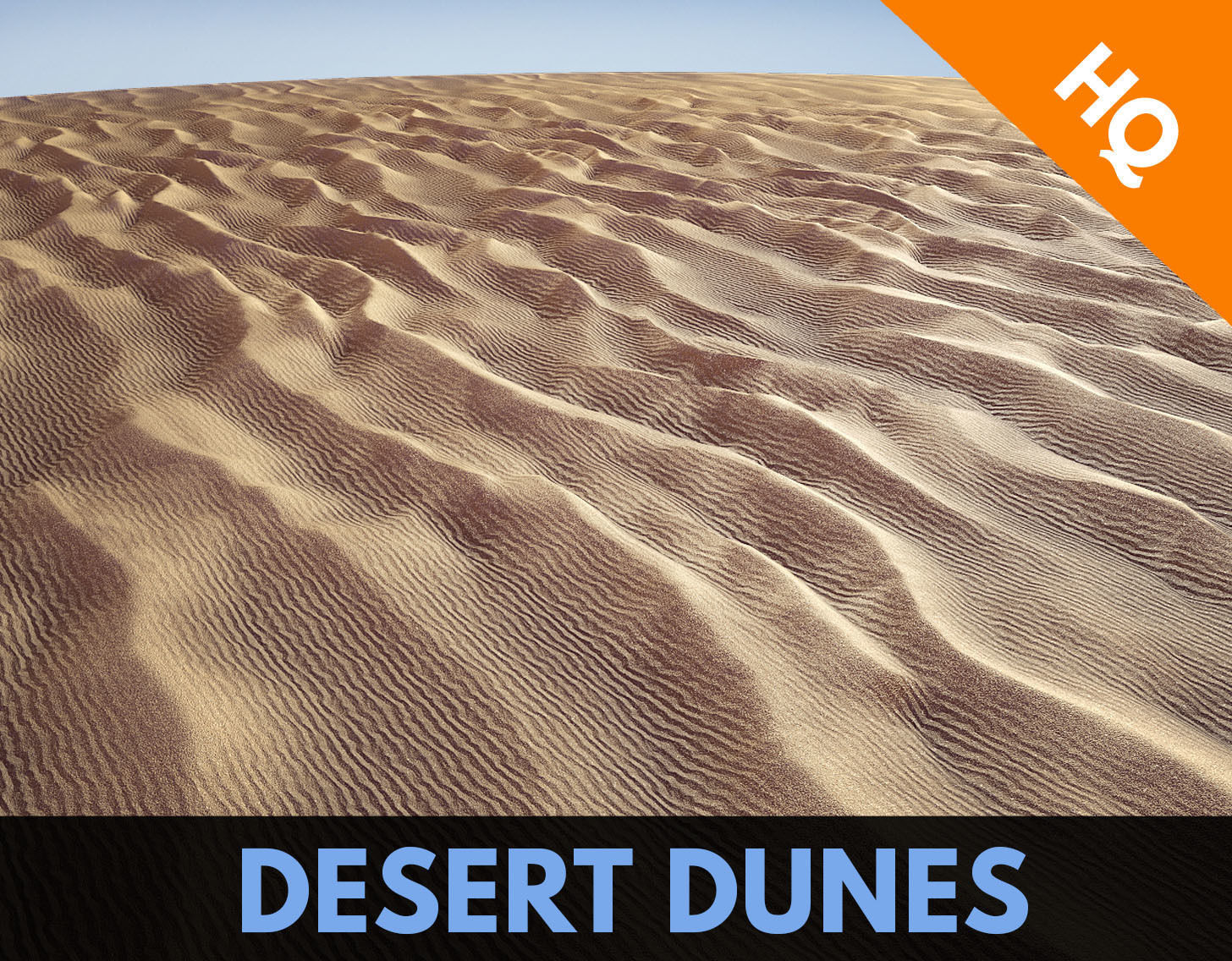 Dunes Low Poly Sahara Terrain Ground Sand Egypt Desert PBR