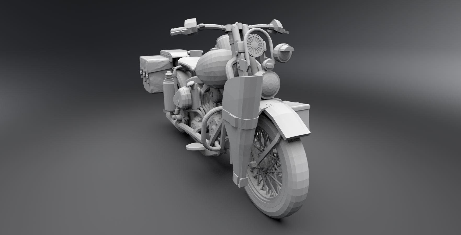 harley davidson ww2 bike