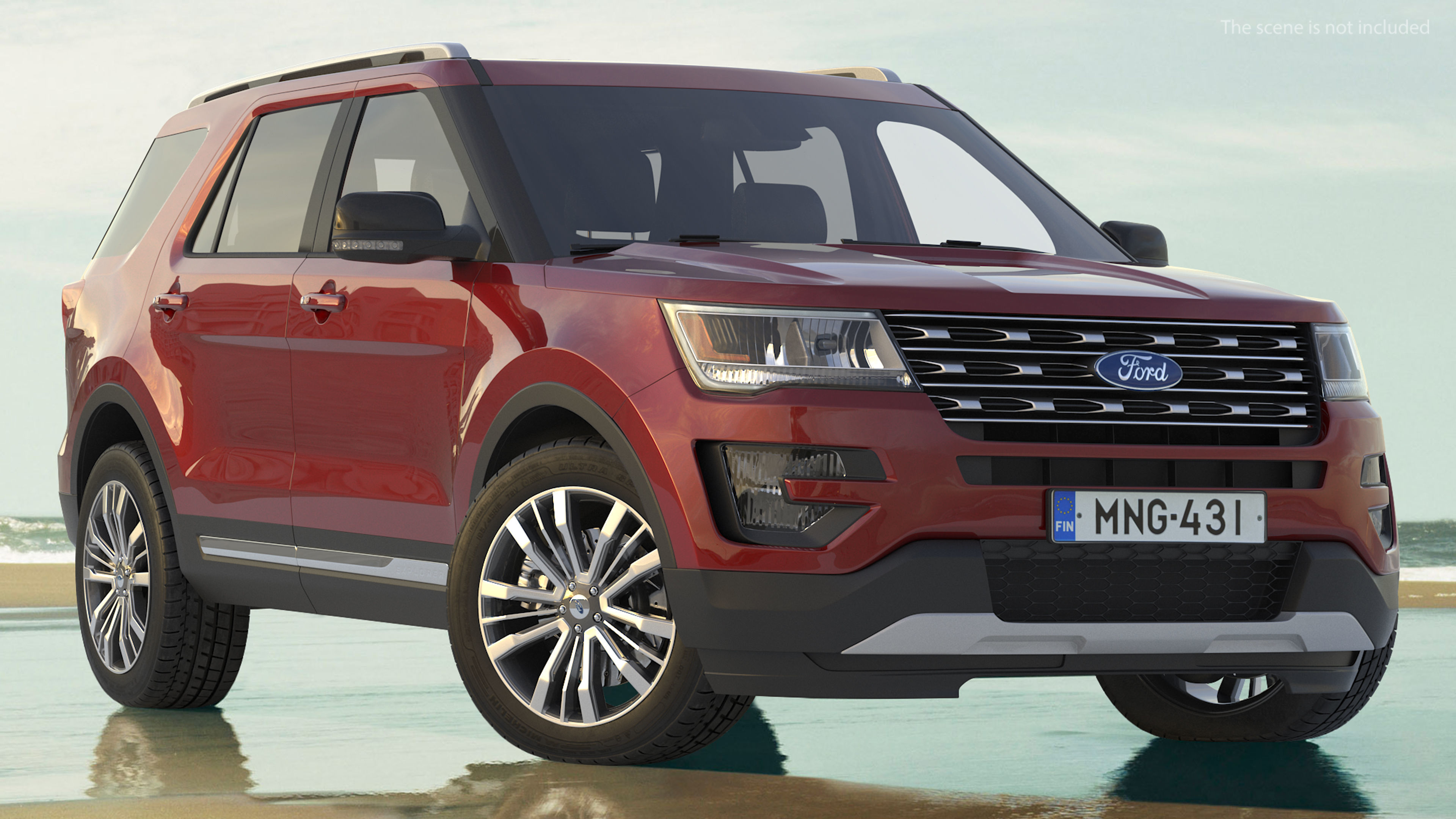 Ford Explorer 2016 SUV Simple Interior
