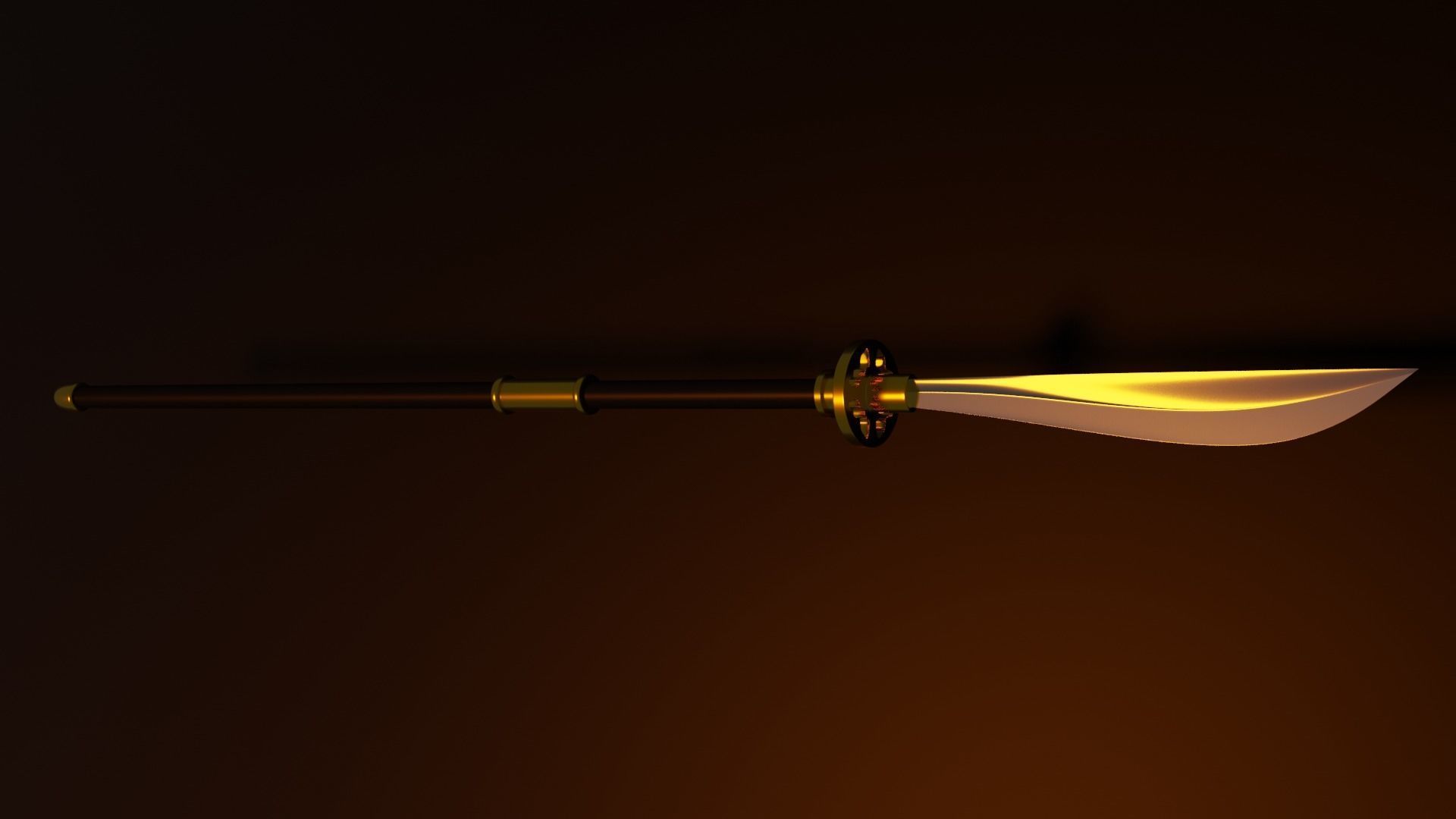 Samourai Spear 3D Model 3D model CGTrader