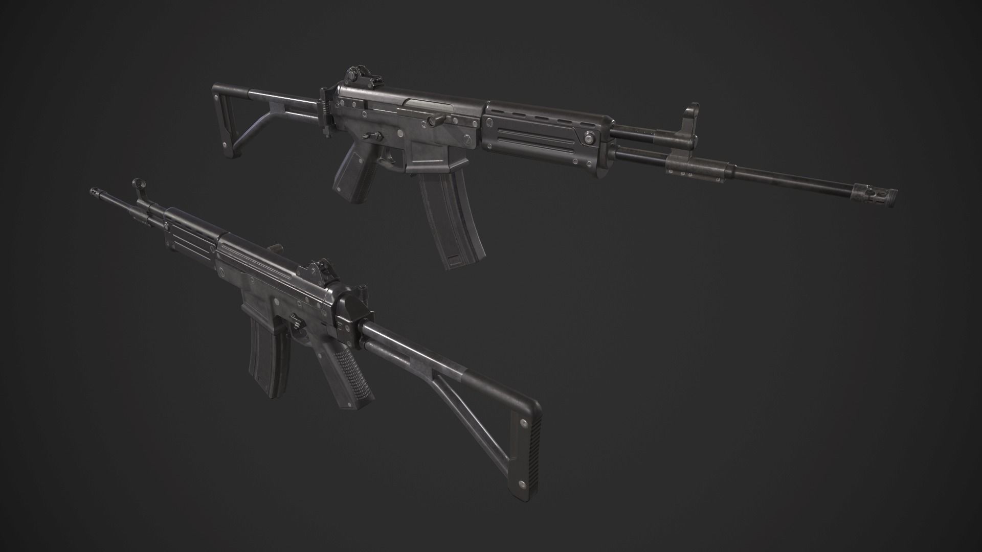 3D model Galil Rifle VR / AR / low-poly | CGTrader