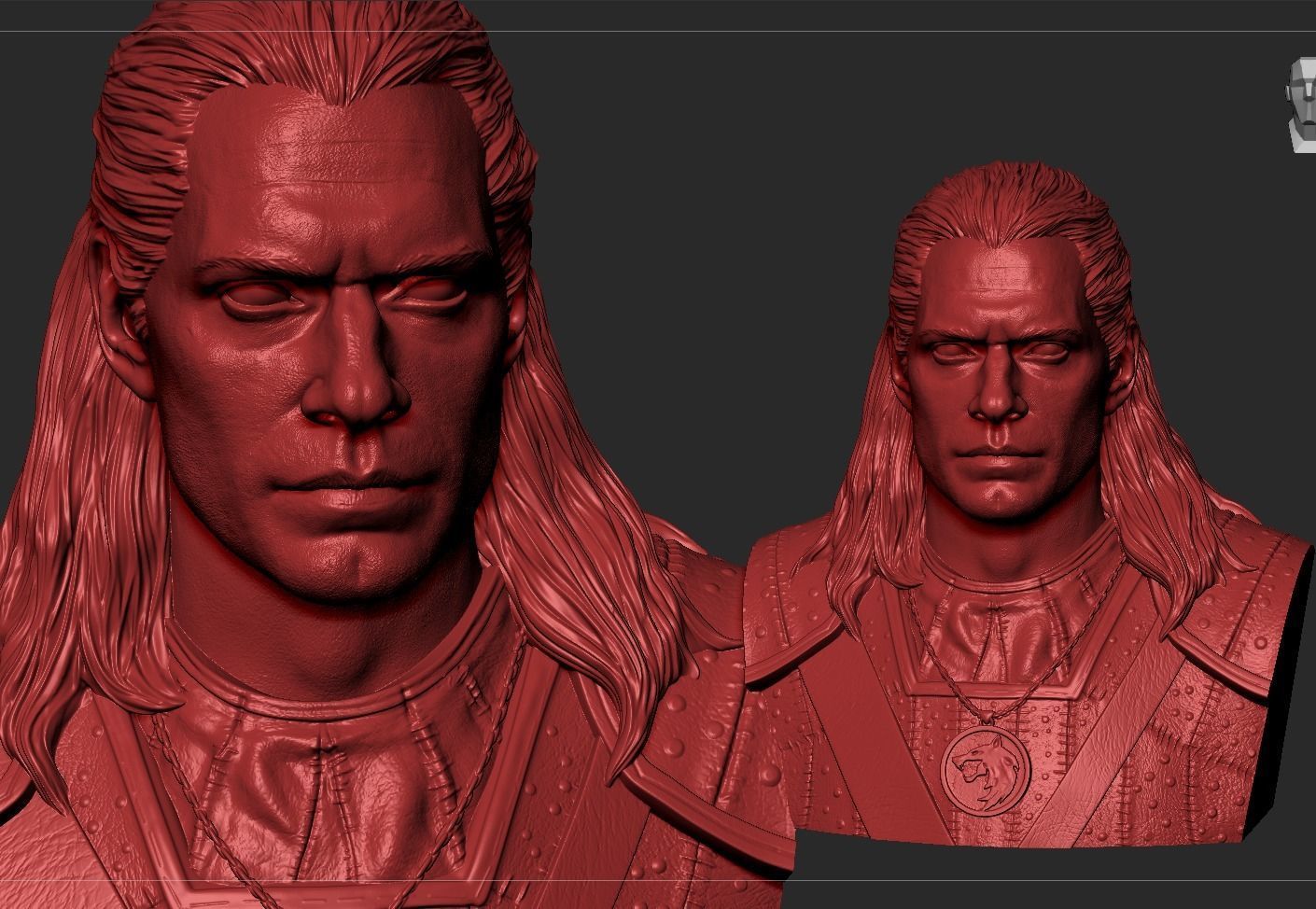 Geralt Of Rivia -The Witcher 3D model 3D printable | CGTrader