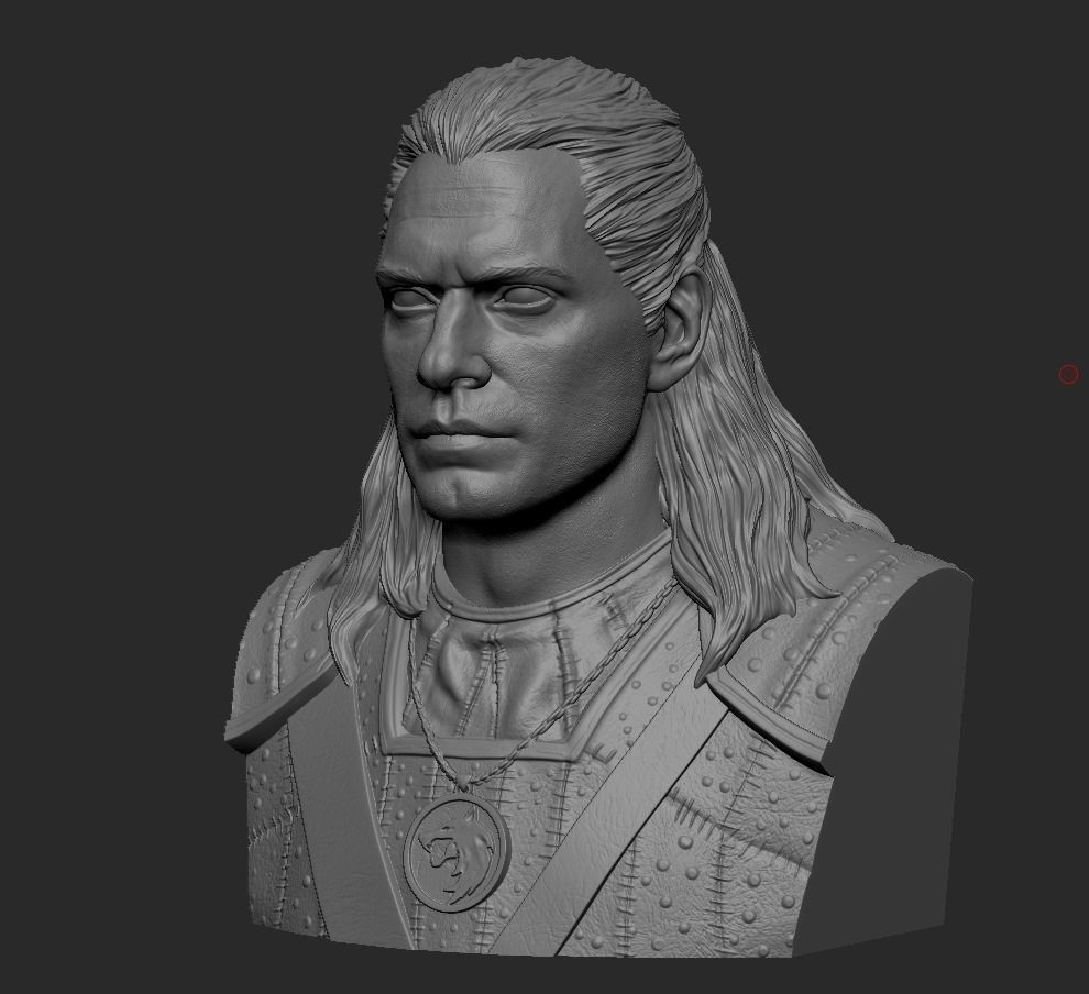 Geralt Of Rivia -The Witcher 3D model 3D printable | CGTrader