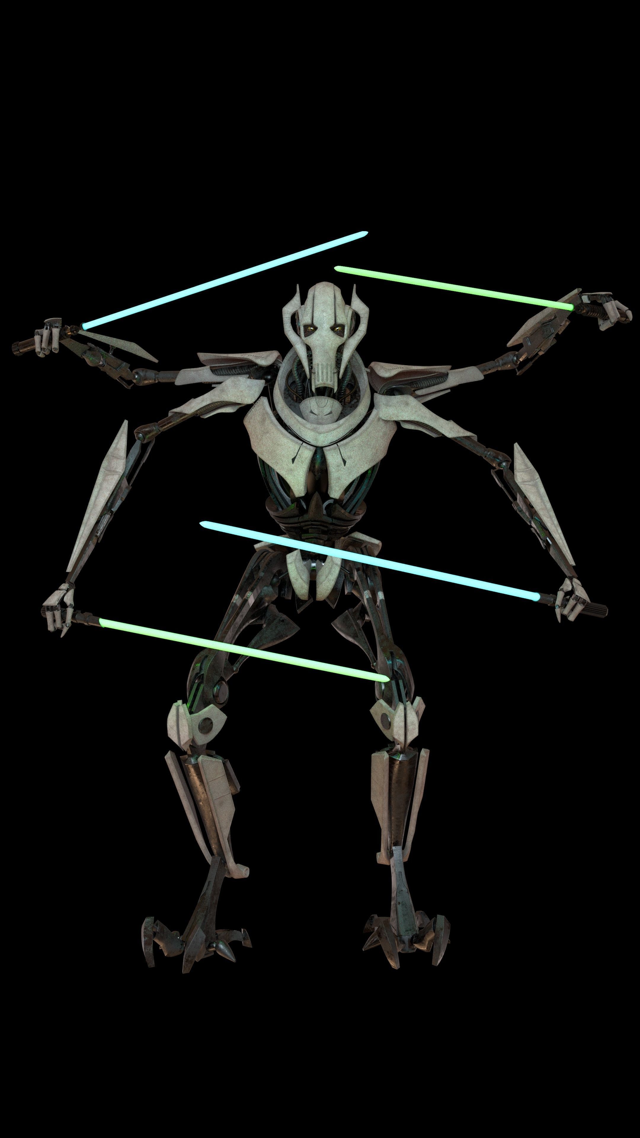 General Grievous - Star Wars 3D model | CGTrader