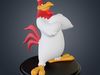 Foghorn Leghorn 3D model 3D printable | CGTrader