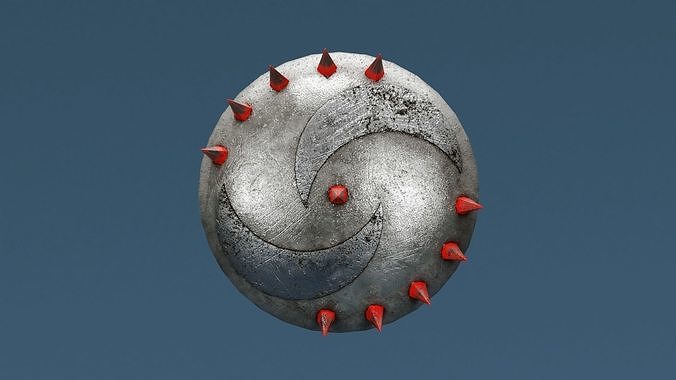 3D model Lunar shield from medieval times VR / AR / low-poly | CGTrader