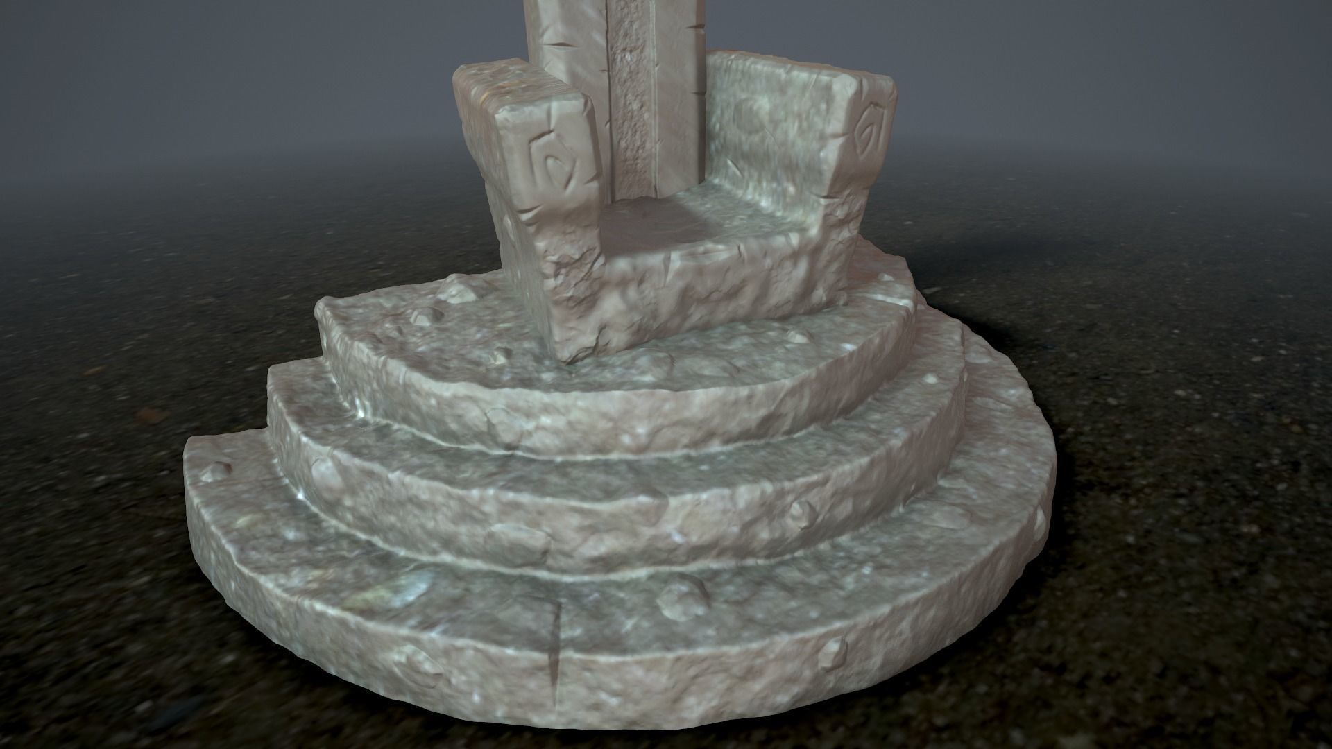printable throne 3D model 3D printable | CGTrader