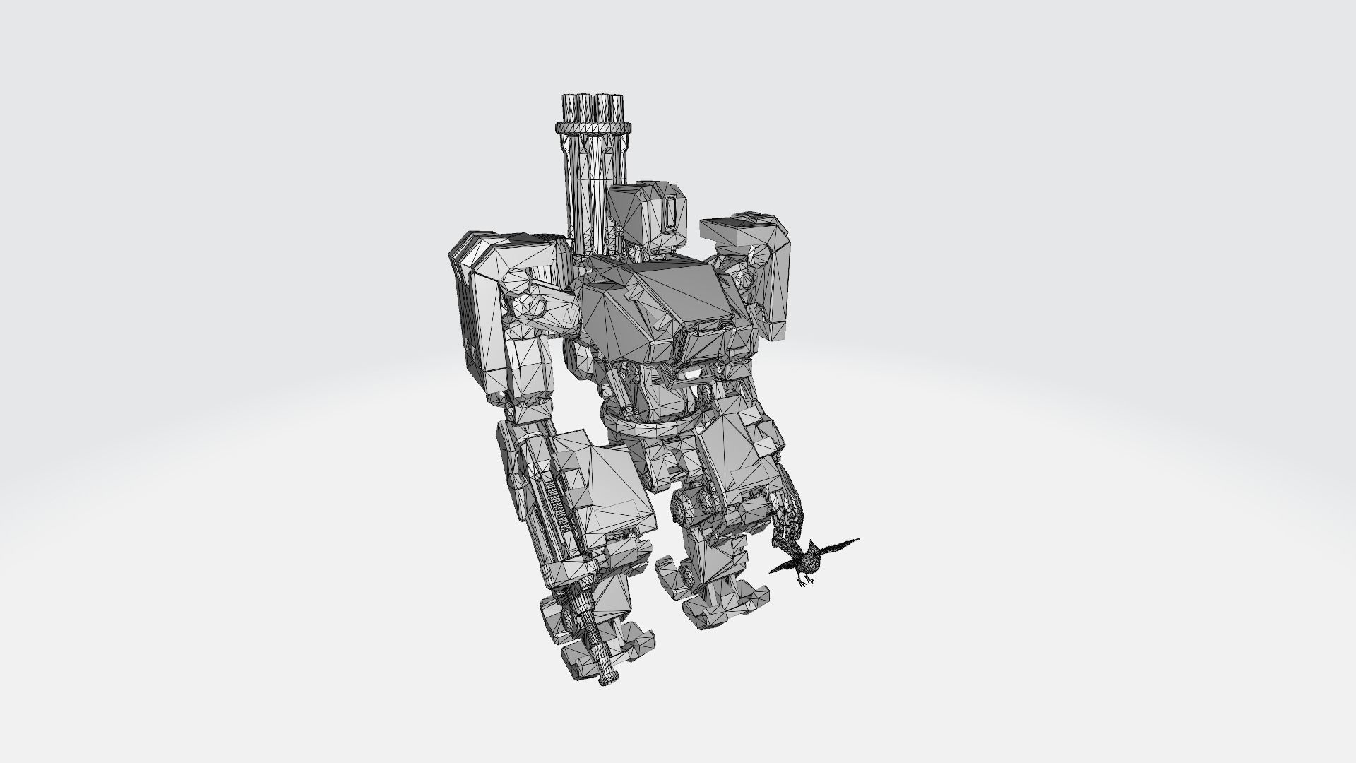 3D gaming Bastion - Overwatch | CGTrader