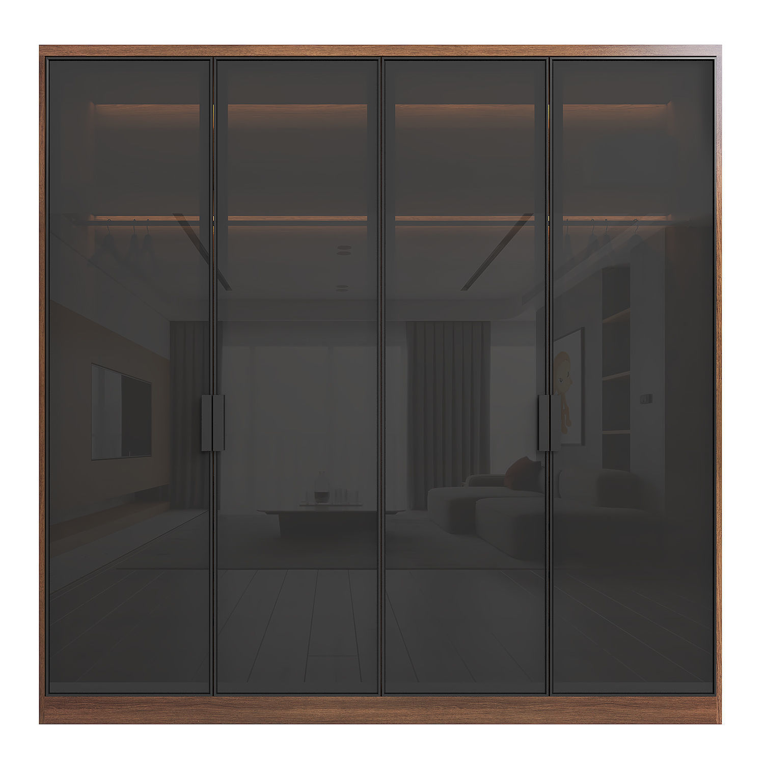 Wardrobe Glass 3D model CGTrader