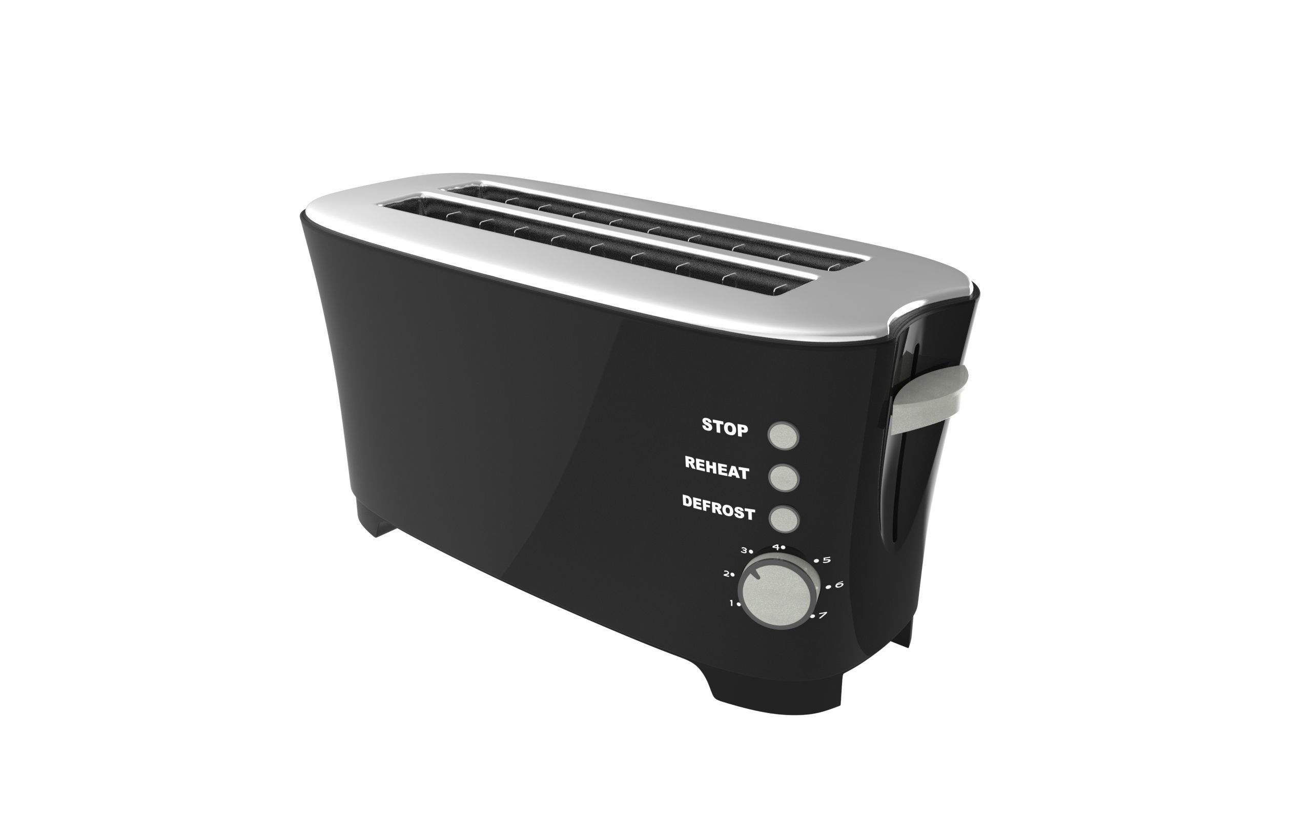 Toster free 3D model | CGTrader