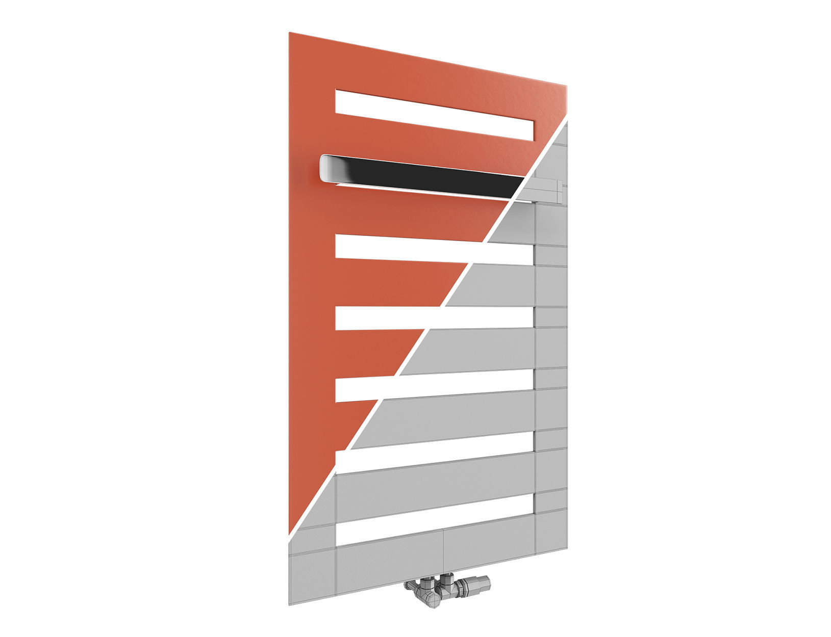 3D model Zehnder Metropolitan Bar Towel Rail VR / AR / lowpoly CGTrader