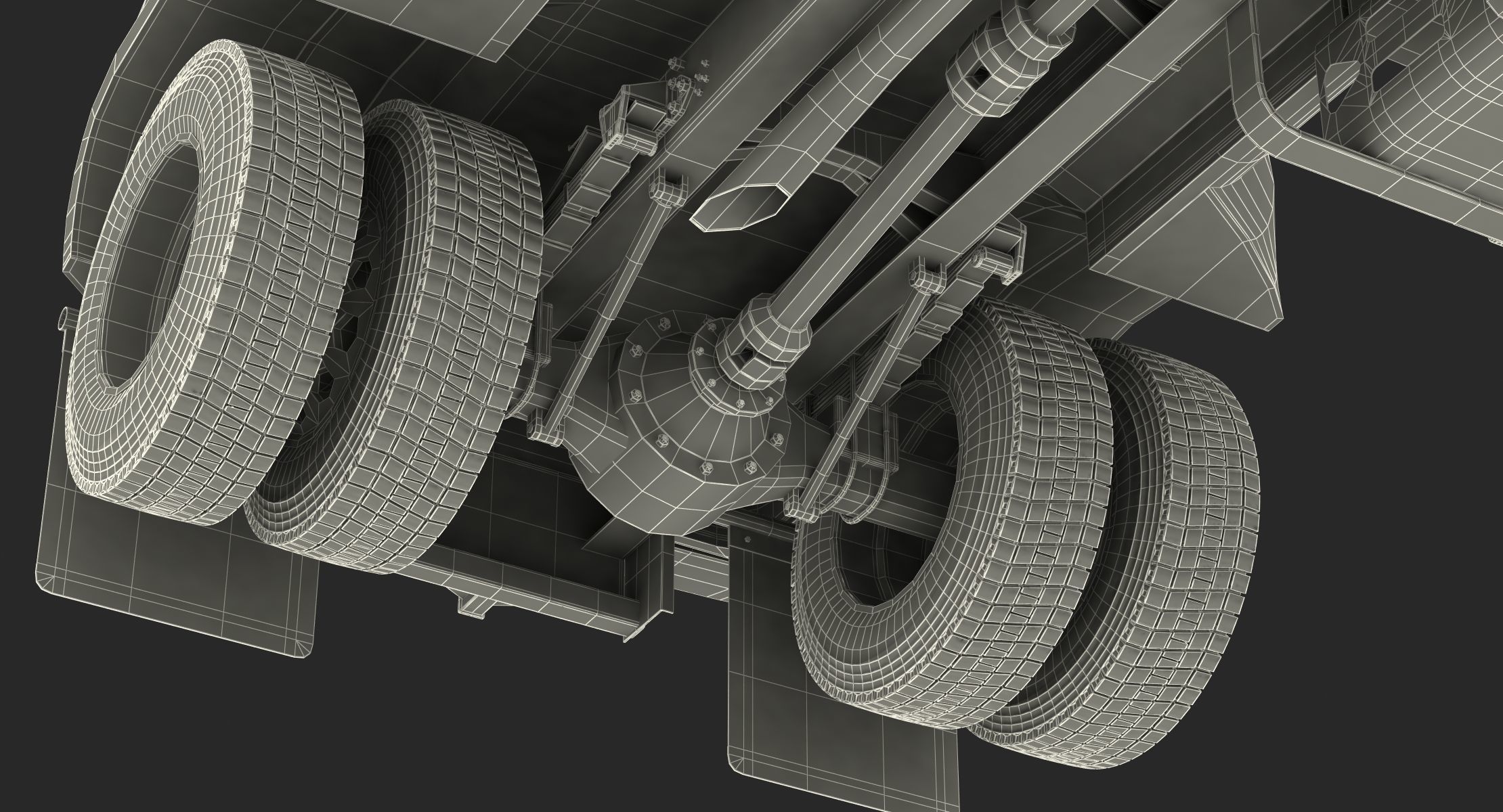 Ford F650 2019 Pickup Simple Interior 3D model | CGTrader