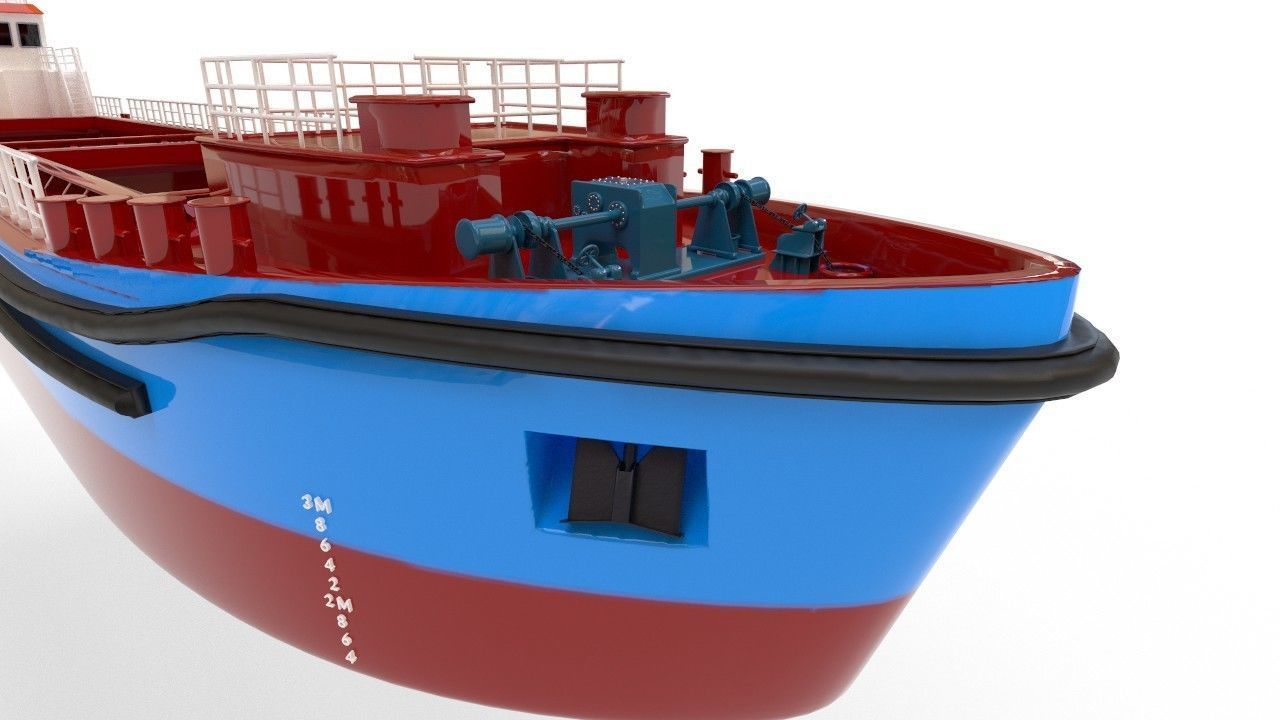 3D model windlass chain pulley VR / AR / lowpoly CGTrader