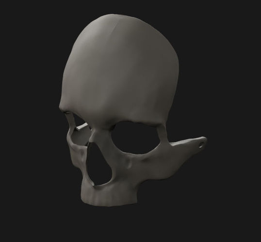 Skull mask free 3D Model 3D printable STL | CGTrader.com