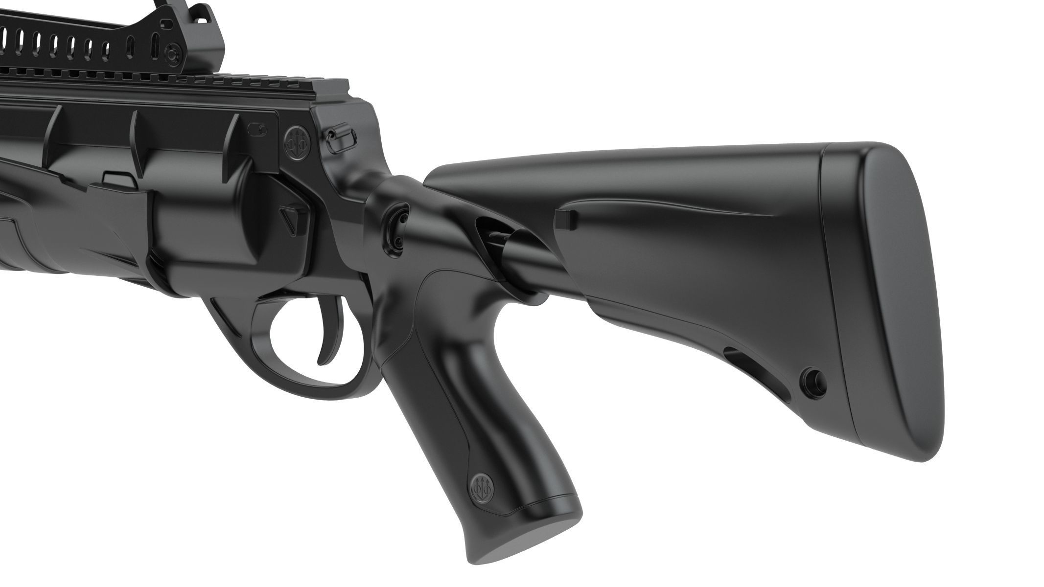 Beretta GLX 160 Grenade Launcher 3D model CGTrader