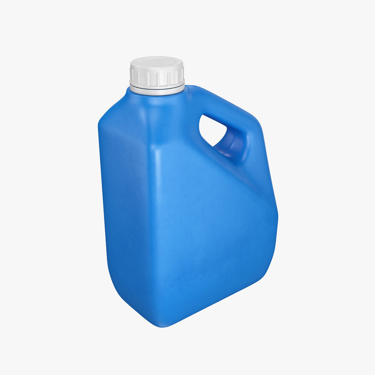 Plastic container blue 03 3D model | CGTrader