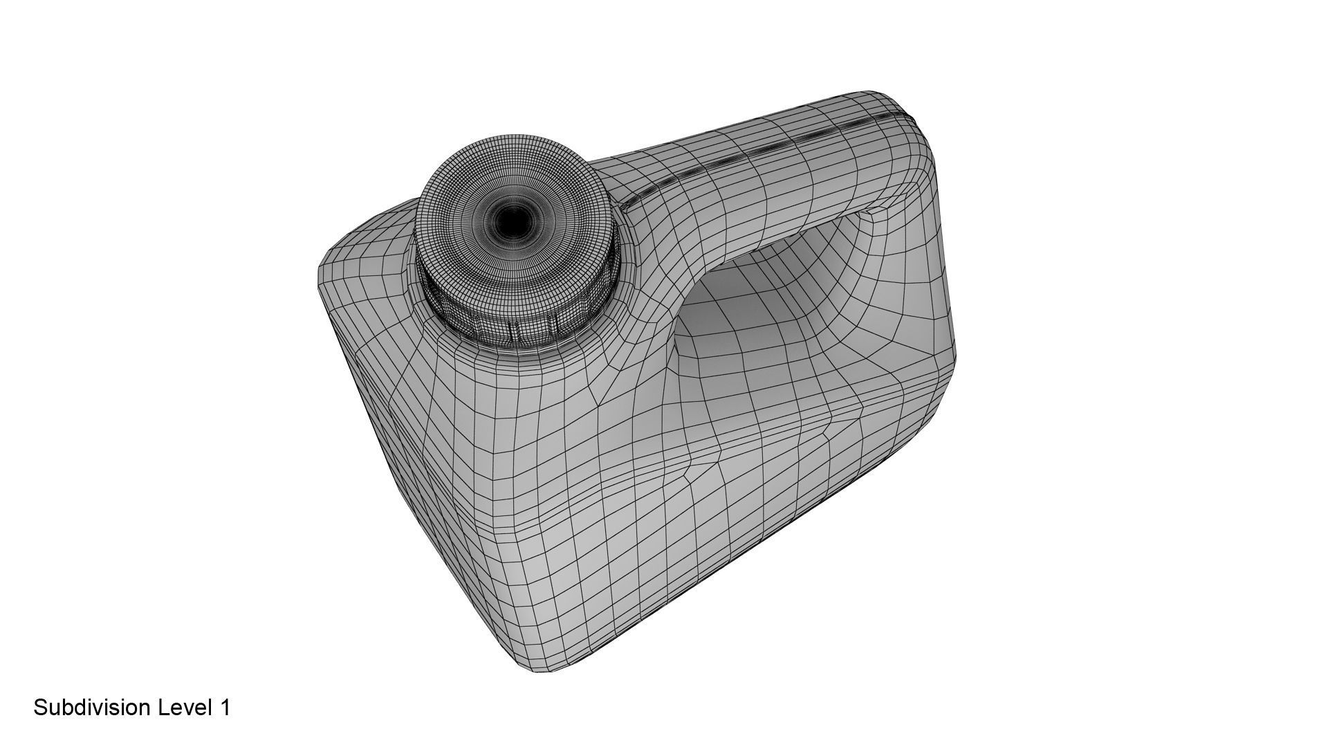 Plastic container blue 03 3D model | CGTrader