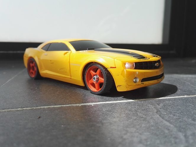 Xmods Camaro to Miniz or wltoys conversion kit 3D model 3D printable CGTrader