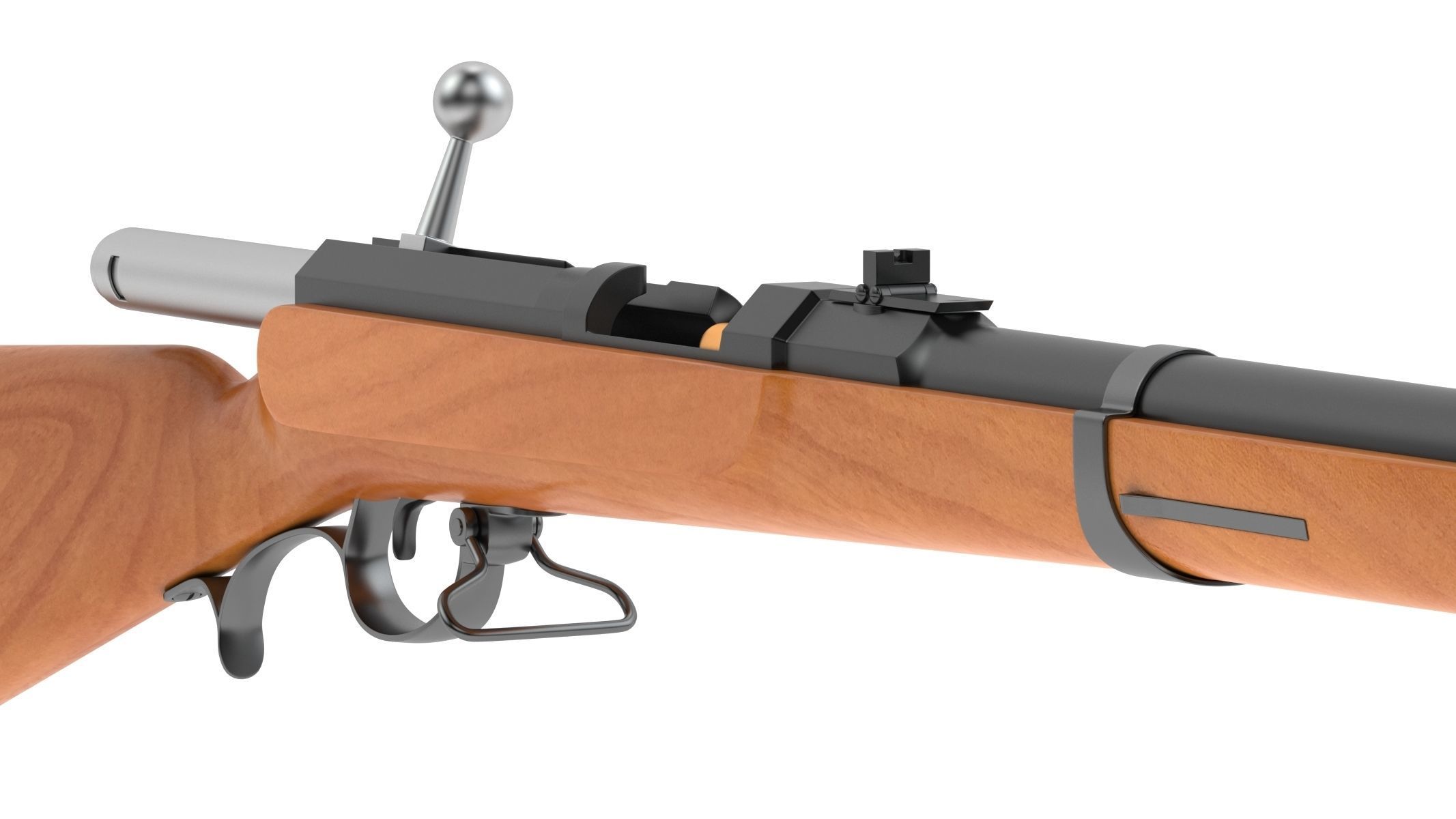 Dreyse needle gun 3D model CGTrader