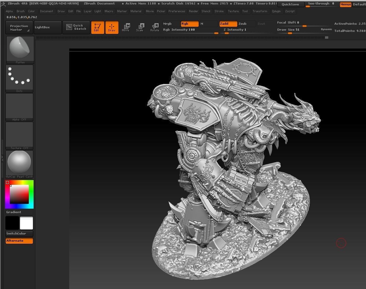 EPIC - ARMAGEDDON titan set 3 - The RhinoHunter 3D model 3D printable ...