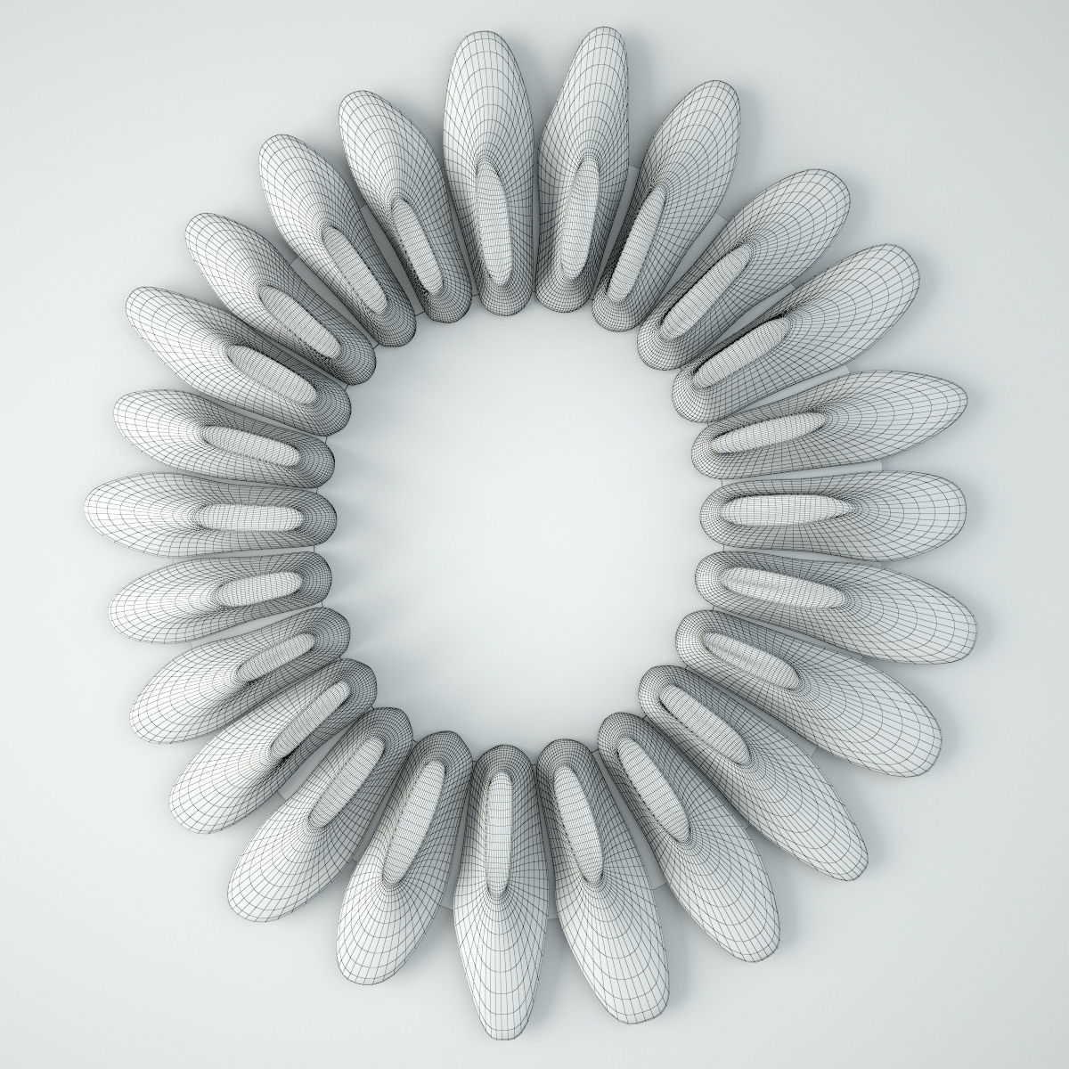 Old Wood Shoe Form Mirror 3D model CGTrader