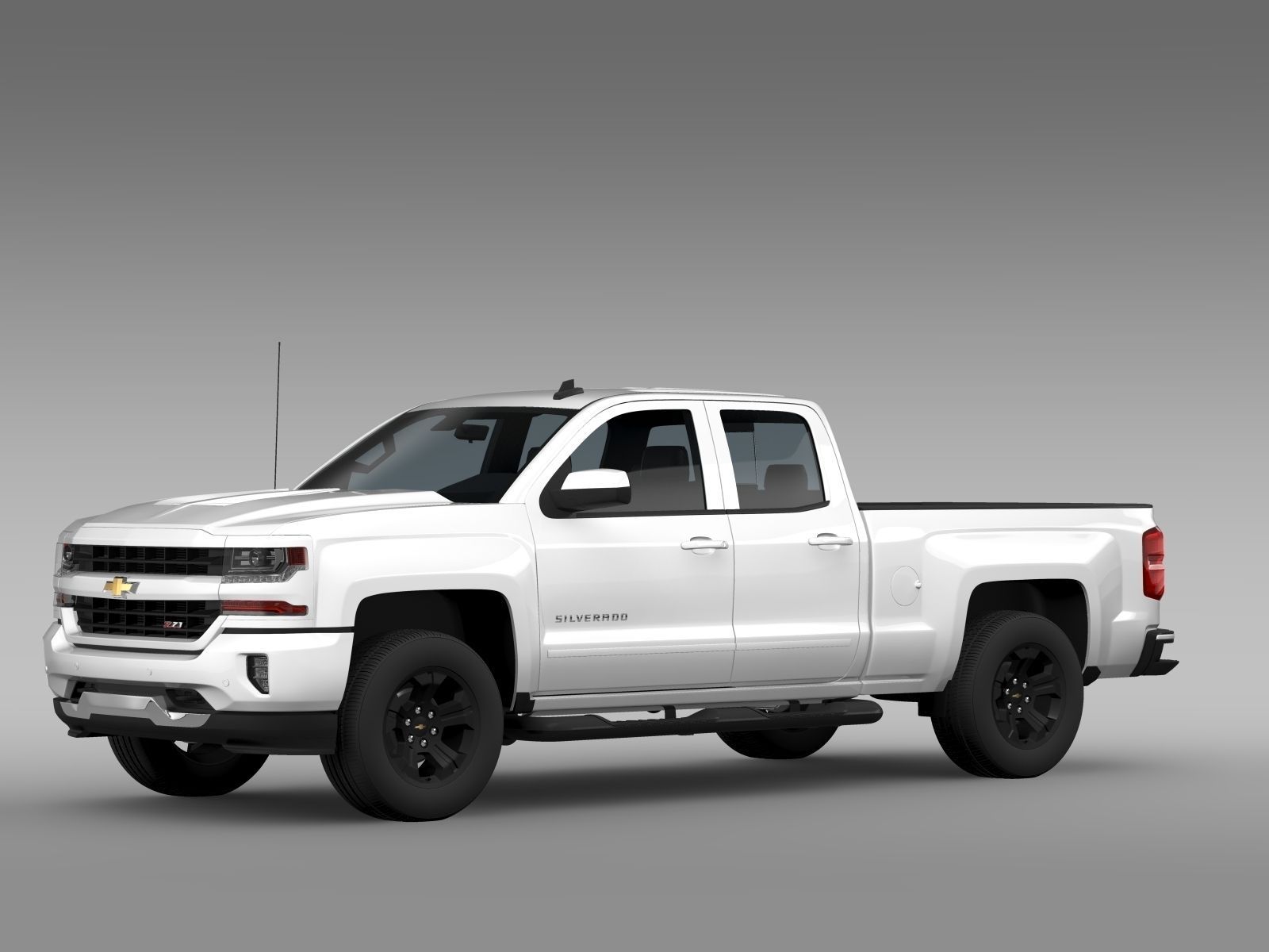 Chevrolet Silverado Lt Z71 Double Cab Gmtk2 Standart Box 2017 Chevrolet Silverado Lt Z71 Double Cab Gmtk2 Standart Box 2017 Model Max Obj Mtl S