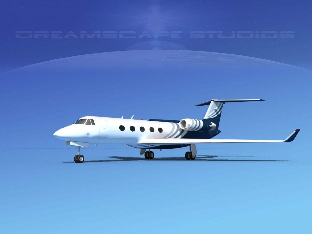 Grumman Gulfstream G-V  V04 3D model