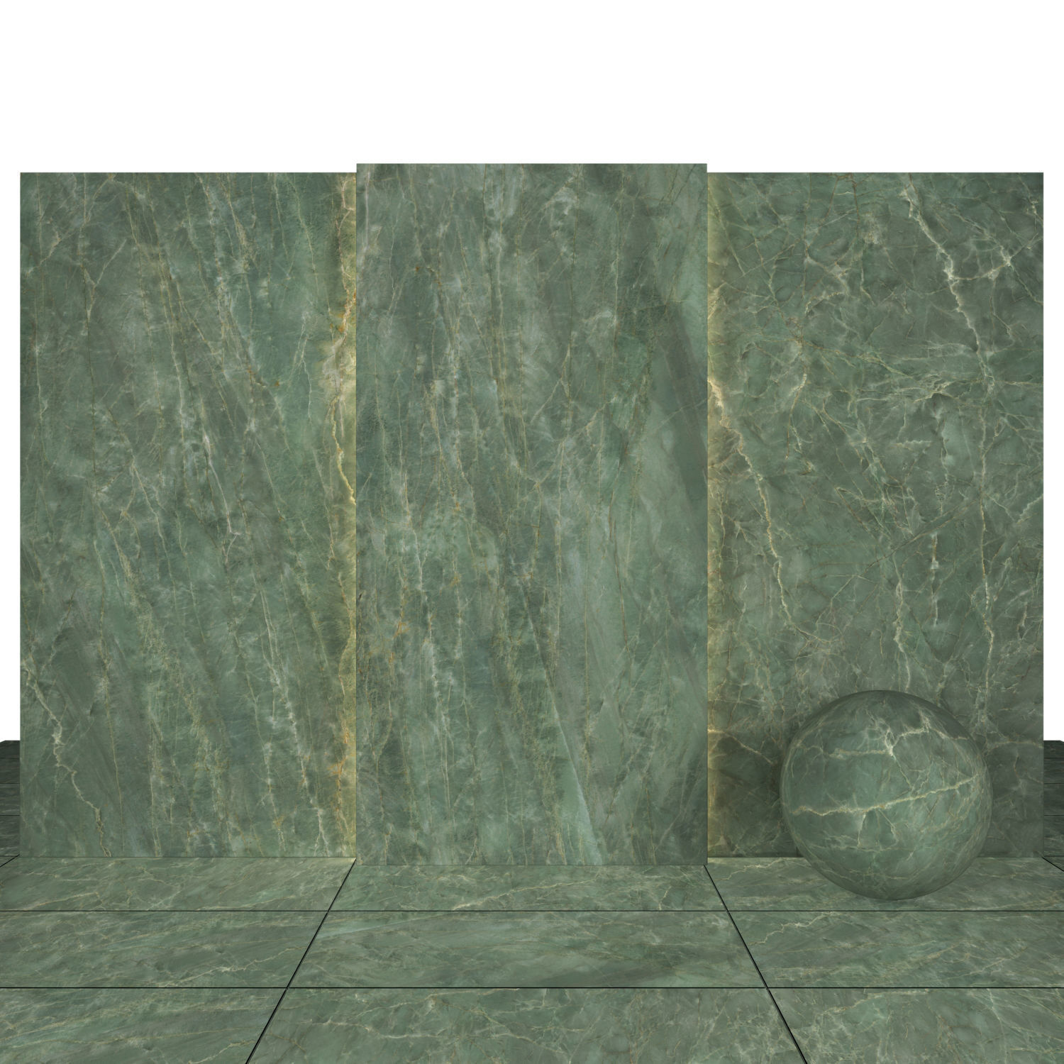 Sage Green Marble 3D model CGTrader