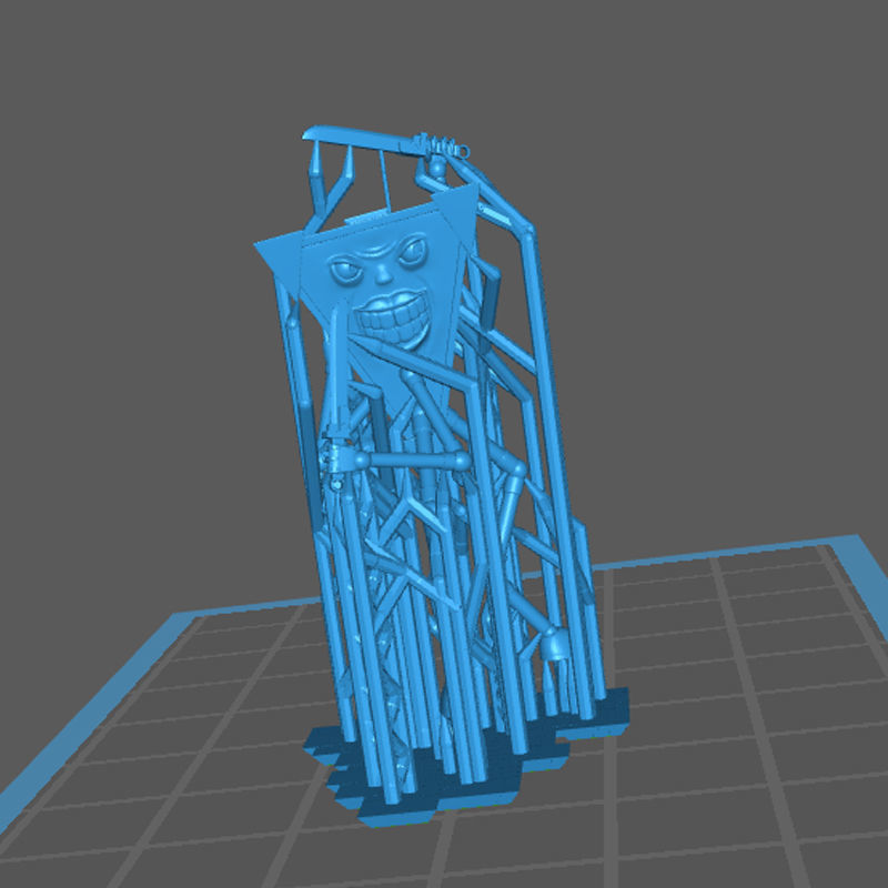 Modron - Tridrone - Geometric Warrior free 3D model 3D printable | CGTrader