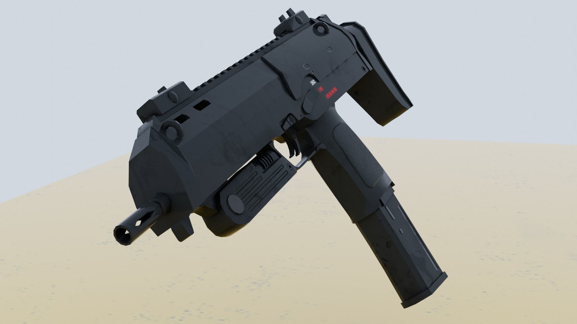 HK MP7 3D model | CGTrader