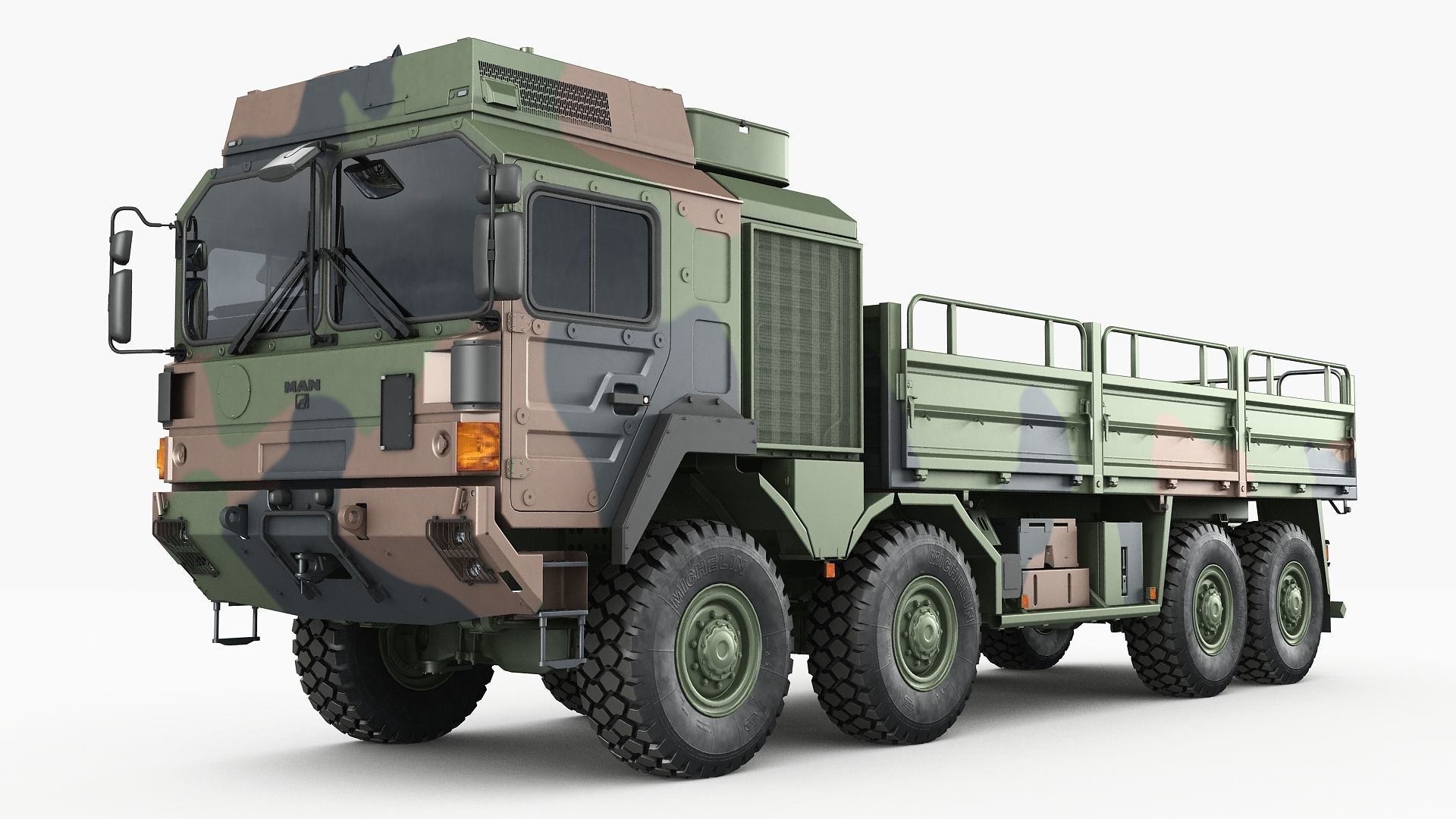 Trucks MAN HX77 3D model | CGTrader