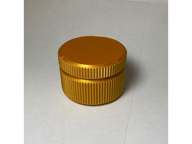 Basic Threaded Container 3D model | CGTrader