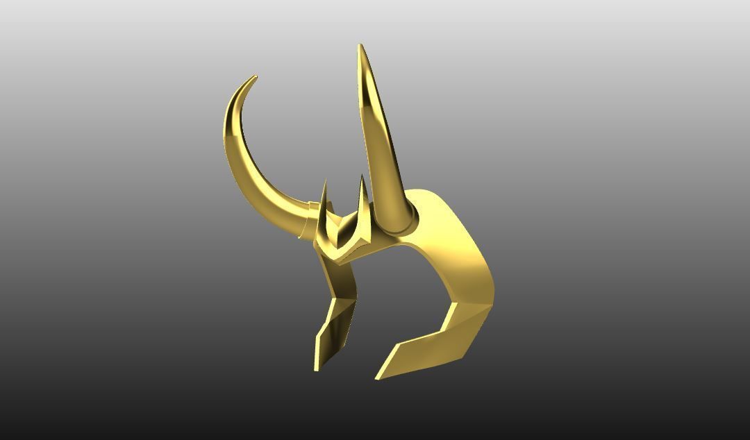 Loki Series Crown Headpiece VERSION 2 3D print model 3D model 3D ...