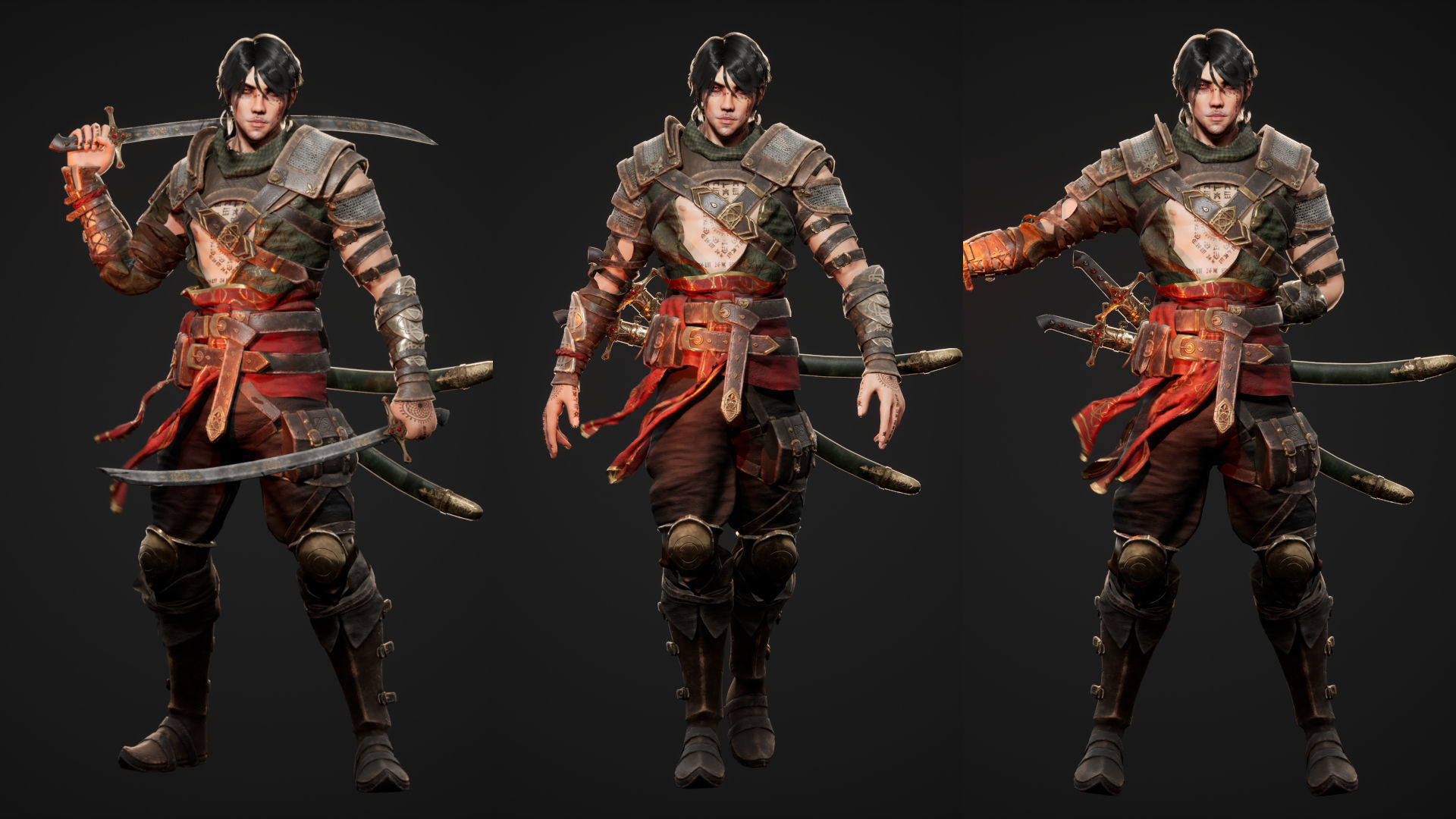 Assassin Character Model 3D model Eastern Assassin Character VR / AR / low-poly | CGTrader