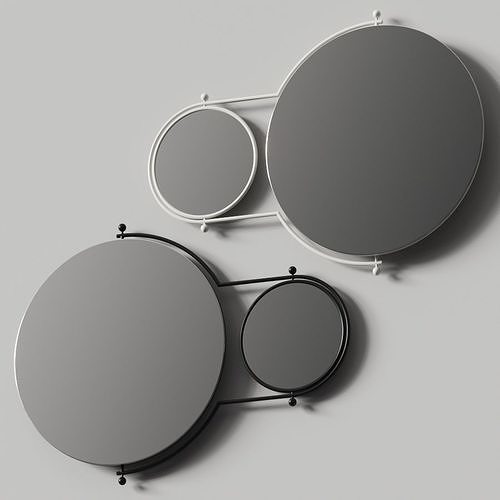 Orbit Mirror by Omk 3D model CGTrader