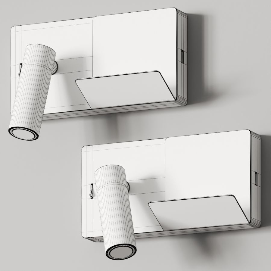 Leds C4 Elamp Wall Lamp 3D model CGTrader