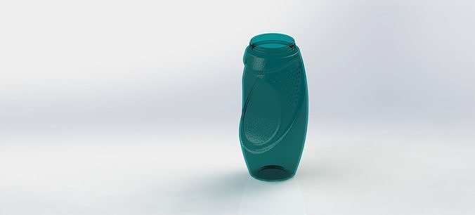 Water Bottle 3D model 3D printable | CGTrader