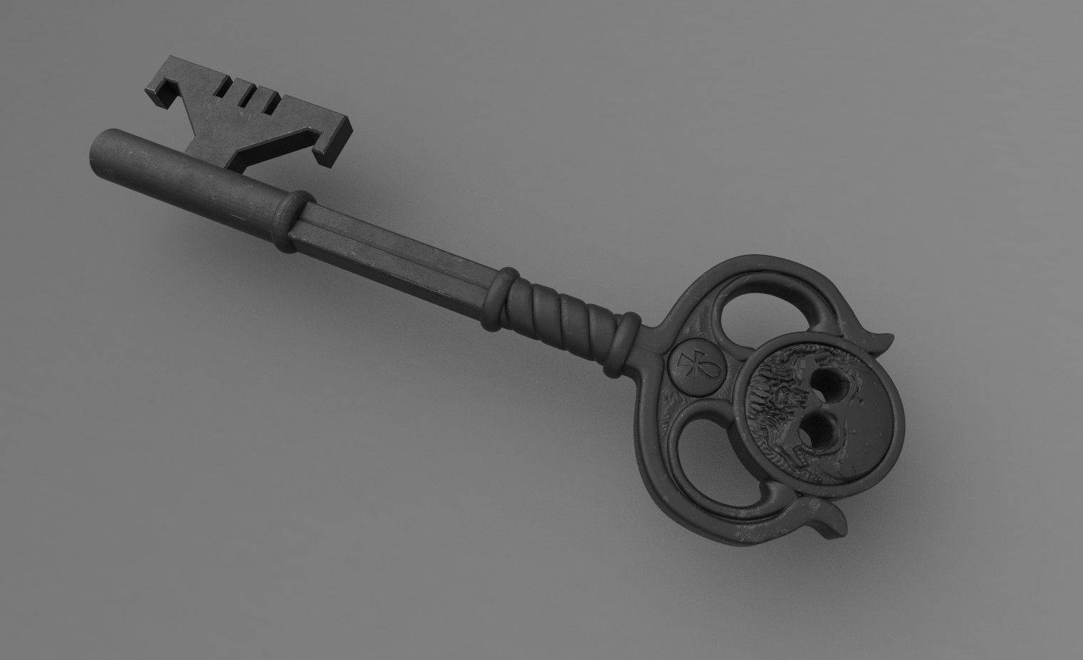 Locke and key Ghost key 3D model 3D printable CGTrader