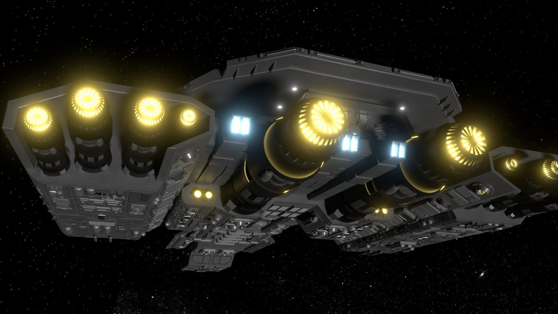 StarGate F304 Daedalus Battlecruiser 3D model CGTrader