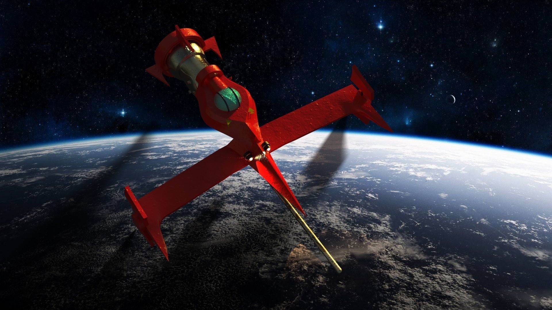 Swordfish II MONO Racer from Cowboy Bebop 3D model 3D model CGTrader